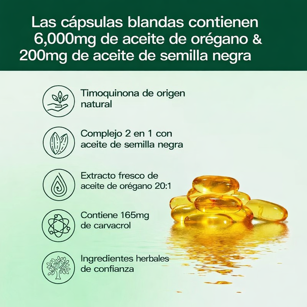 Aceite De Orégano Vivonu | Defensas fuertes, digestión sana